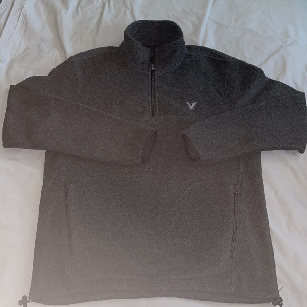 American Eagle Fleece 3-Quarter Zip